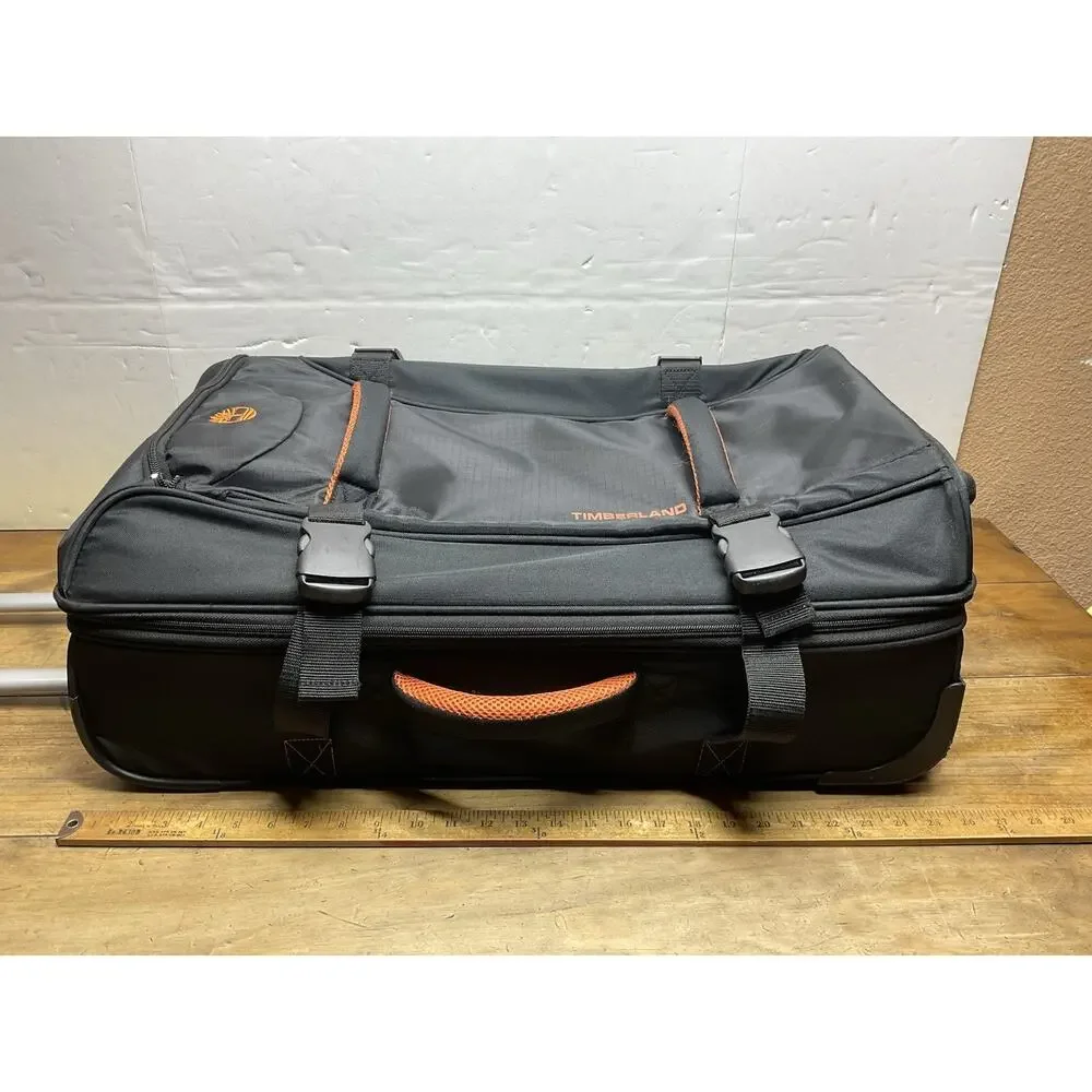 Timberland Twin Mountain Rolling Wheeled Upright Carry-On Duffle Suitcase